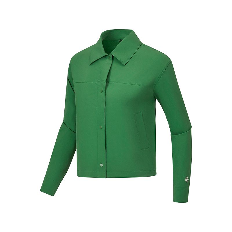 Skechers SS25 Jacket Women's Garden Green/04X8