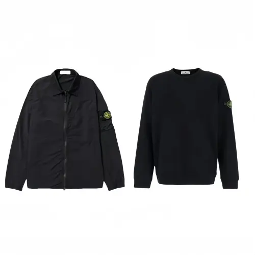 STONE ISLAND Casual Sportswear Unisex Black