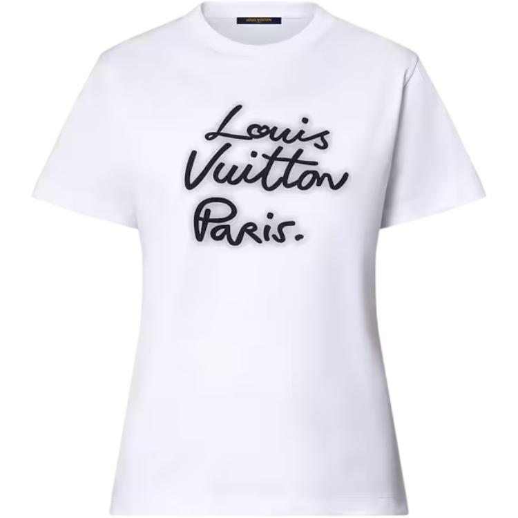 Женская футболка Louis Vuitton (белая)
