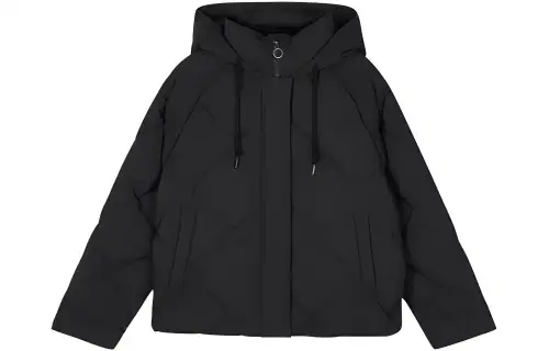 Skechers Elegant Diamond Collection Down Jacket Women's Carbon Black