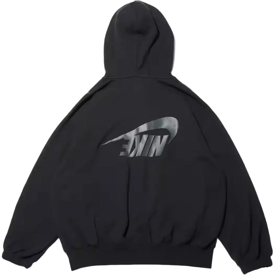 Nike Sweatshirts Women's Black/Anthracite Hooded (Non-detachable) Moderate