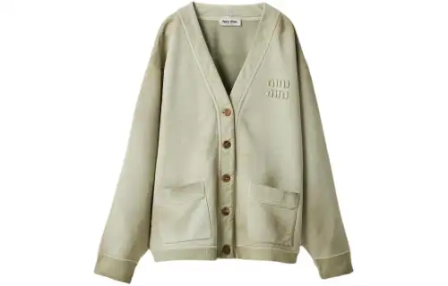 MIU MIU SS24 Knitwear Women's Agave