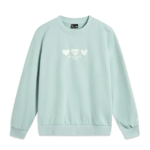 Li Ning Sports Life Collection Sweatshirt Women's Camlet Green