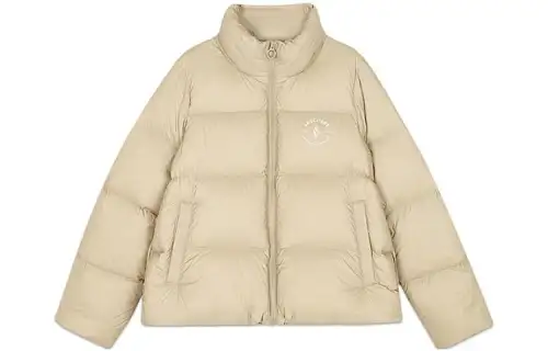 Skechers Down Jacket Women's Beige Brown