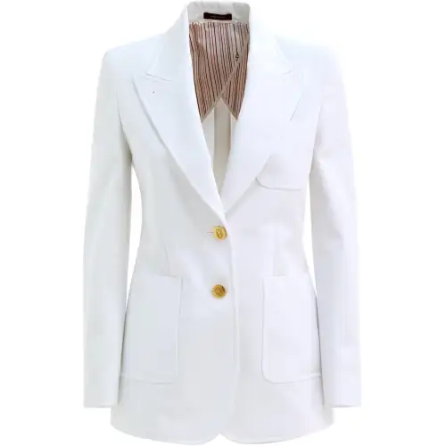 GUCCI Jackets & Coats Women's White