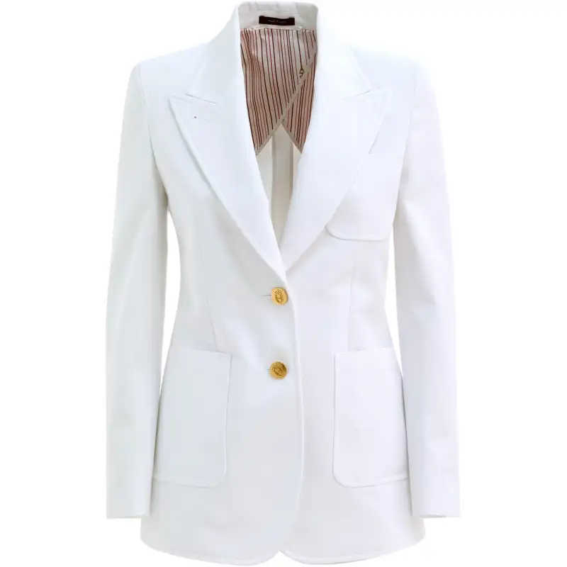 GUCCI Jackets & Coats Women's White