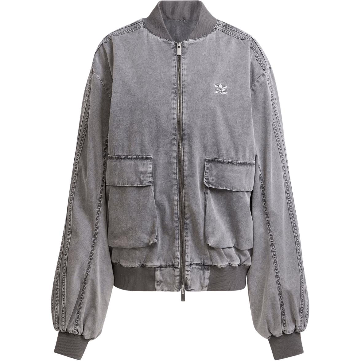 Женская куртка adidas originals ADILENIUM LONG SLEEVE TOP (серая)