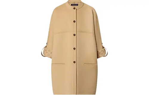 LOUIS VUITTON Boxy Button-Up Coat