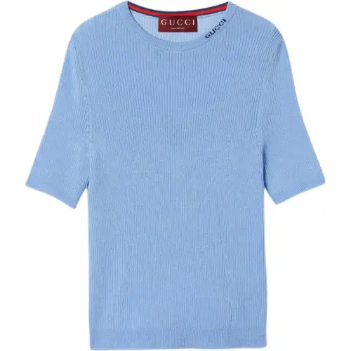 GUCCI FW24 Knitwear Women's Light Blue
