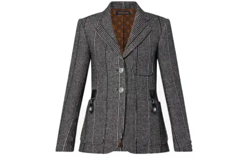 LOUIS VUITTON Business Suit Coat Women's Gray