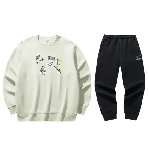 ANTA Casual Sportswear Men's Crew Neck Moderate