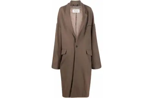 Maison Margiela Coats Women's Brown Other