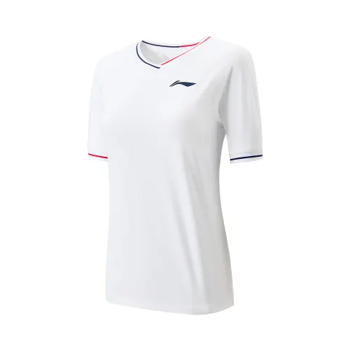 Li Ning Tennis Collection T Shirt Women's Standard White