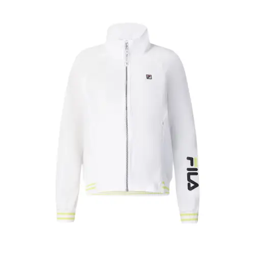 FILA Jackets Women's Jade White Stand Collar Moderate Other