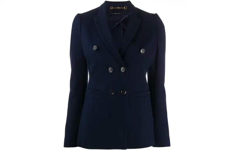 Gucci V-Neck Double Breasted Blazer