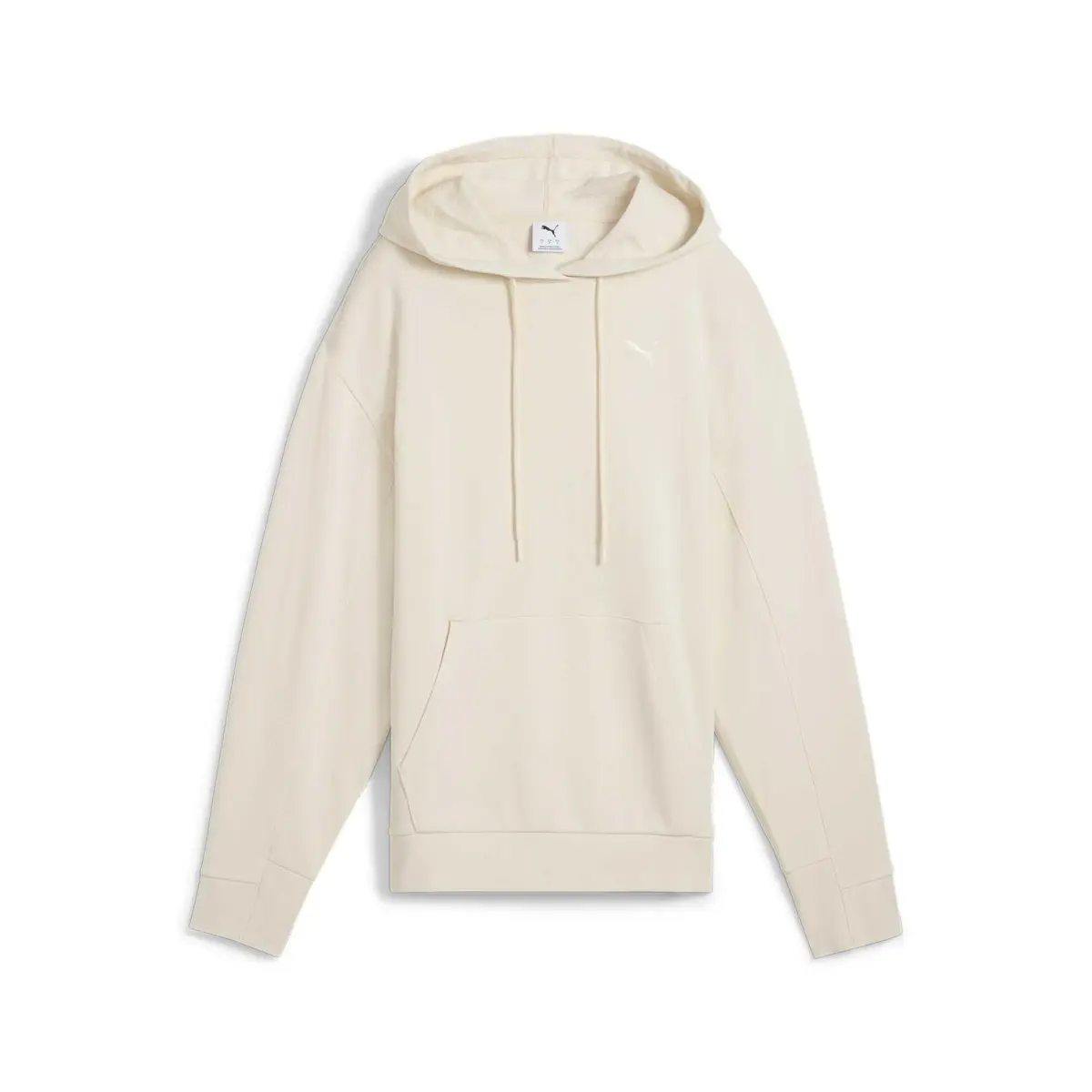 PUMA Sweatshirts Women's Ecru Hooded Moderate Regular
