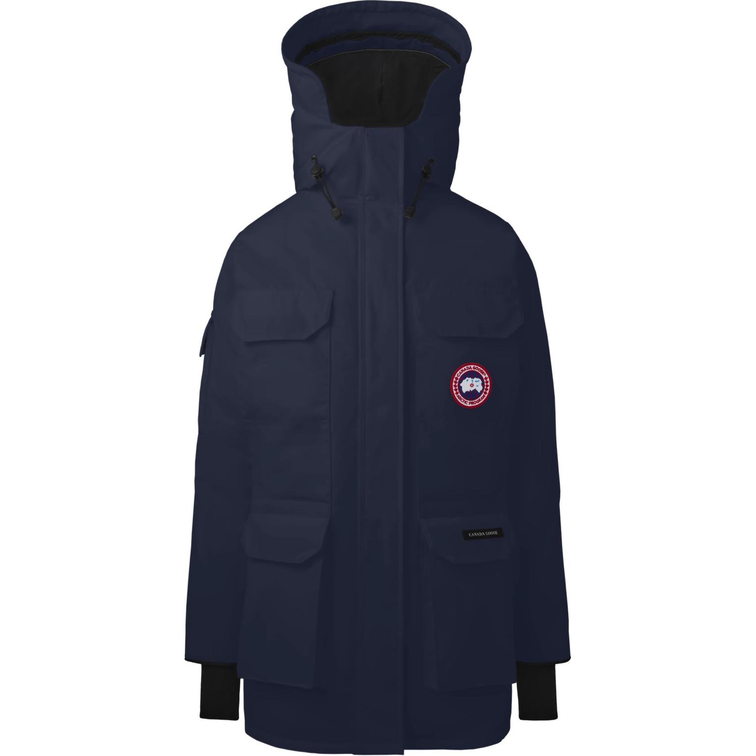 Женский пуховик Canada Goose Expedition (темно-синий)