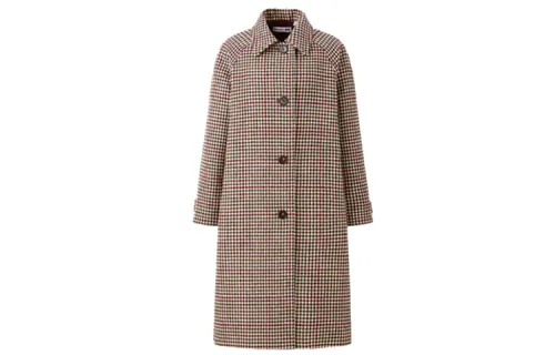 UNIQLO Jw Anderson Co Branded Series Coats Women's Light Beige Lapel Moderate