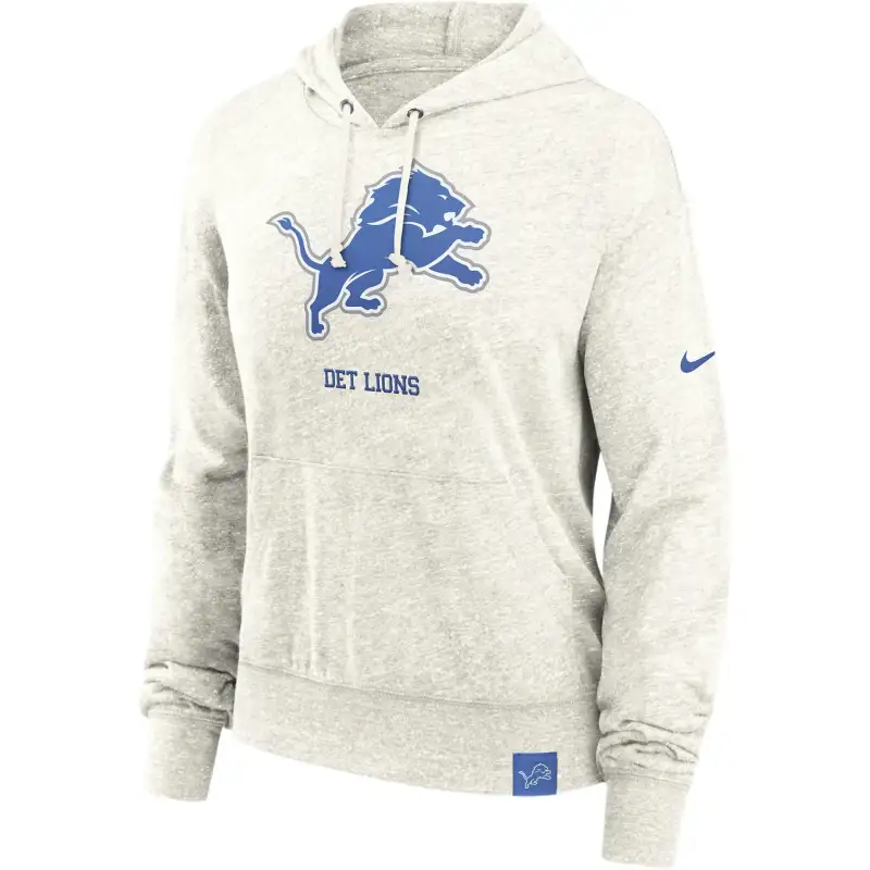 Nike Detroit Lions Gym Vintage Women's Nike Nfl Pullover Hoodie