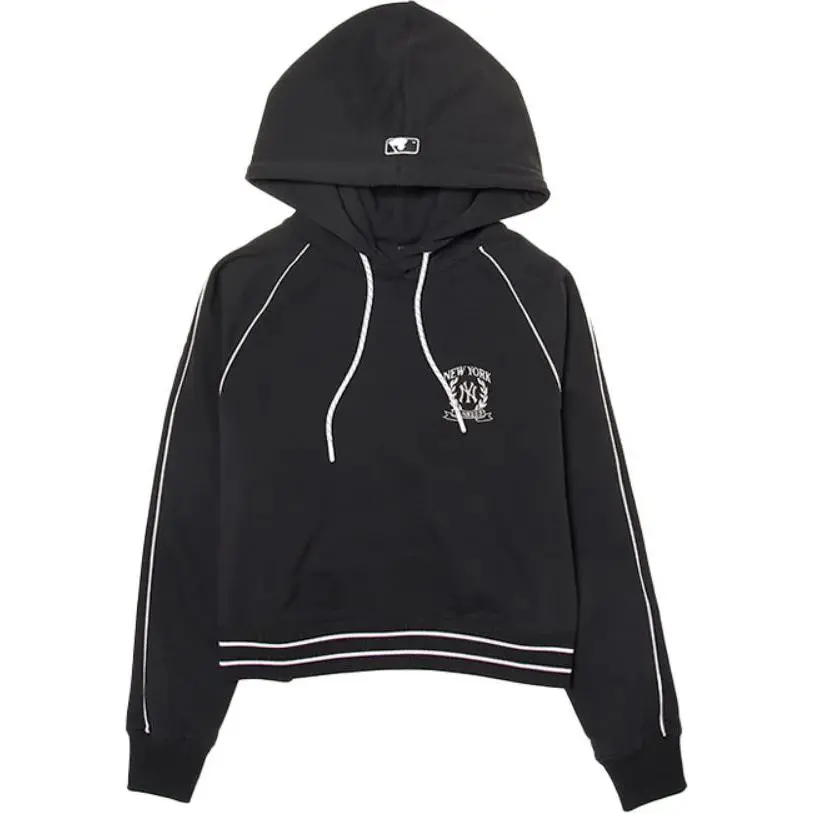 MLB Varsity Sportive New York Yankees Hoodie Sweatshirt Women's Black