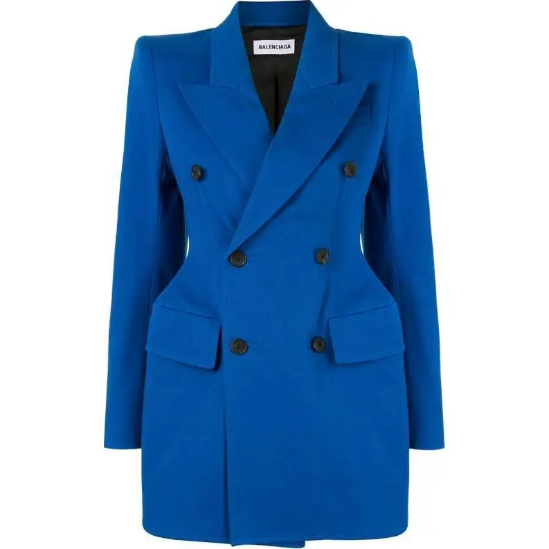 Balenciaga Jackets & Coats Regular Women's Blue
