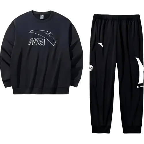 Anta Sports Life Collection Casual Sportswear Men's Black