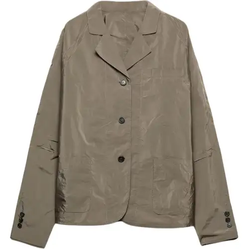 PRADA Jackets & Coats Women's Gray
