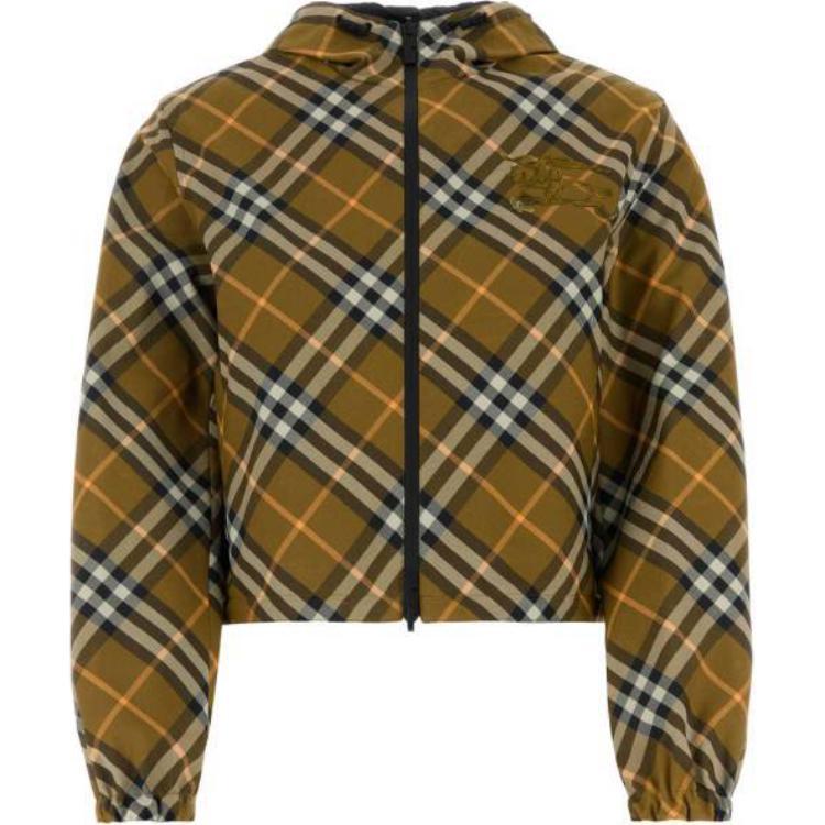 Женская куртка Burberry (лавандово-коричневая)