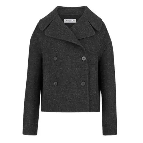 DIOR Quarterly New Products FW21 Coat Women's Dark Gray