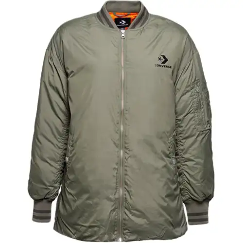 Converse Oversized Down Jacket Women's Grass Green