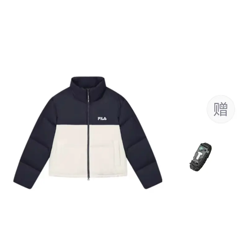 FILA ORIGINALE Down Jacket Women's Hero Blue, Comes With Bracelet