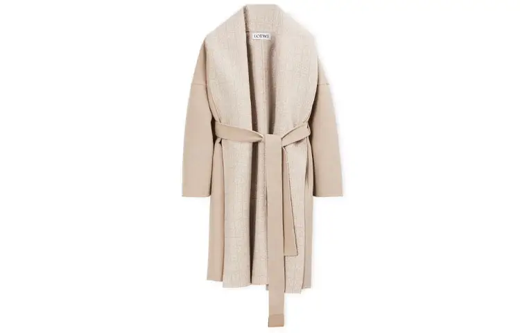 LOEWE Coats Women's Khaki Moderate