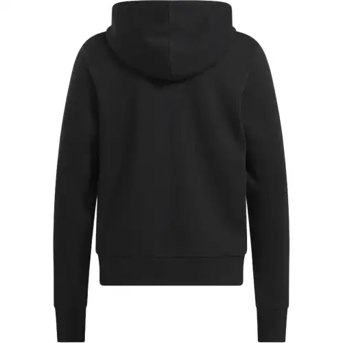 Reebok Identity Big Logo Fleece Hoodie Sweatshirt Women's Black