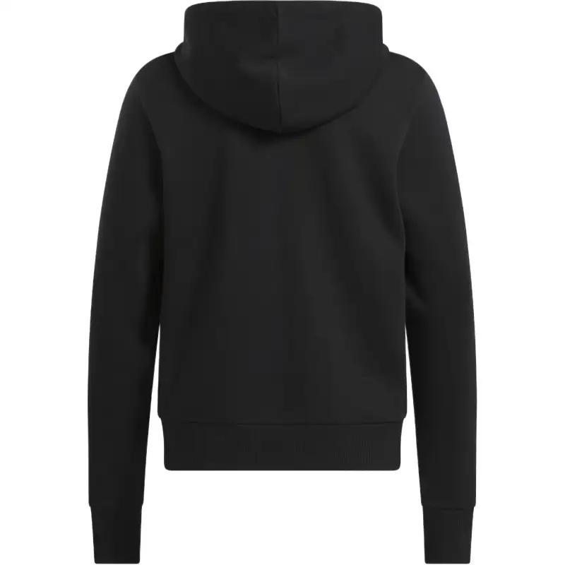 Reebok Identity Big Logo Fleece Hoodie Sweatshirt Women's Black