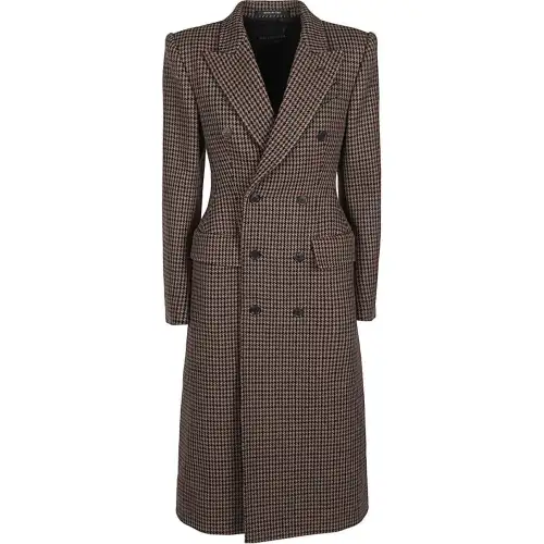Balenciaga Coat 'Brown/Beige'