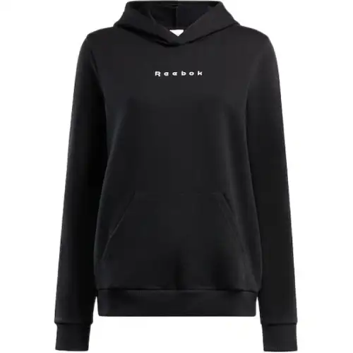 Reebok Running Graphic Hoodie Sweatshirt Women's Black