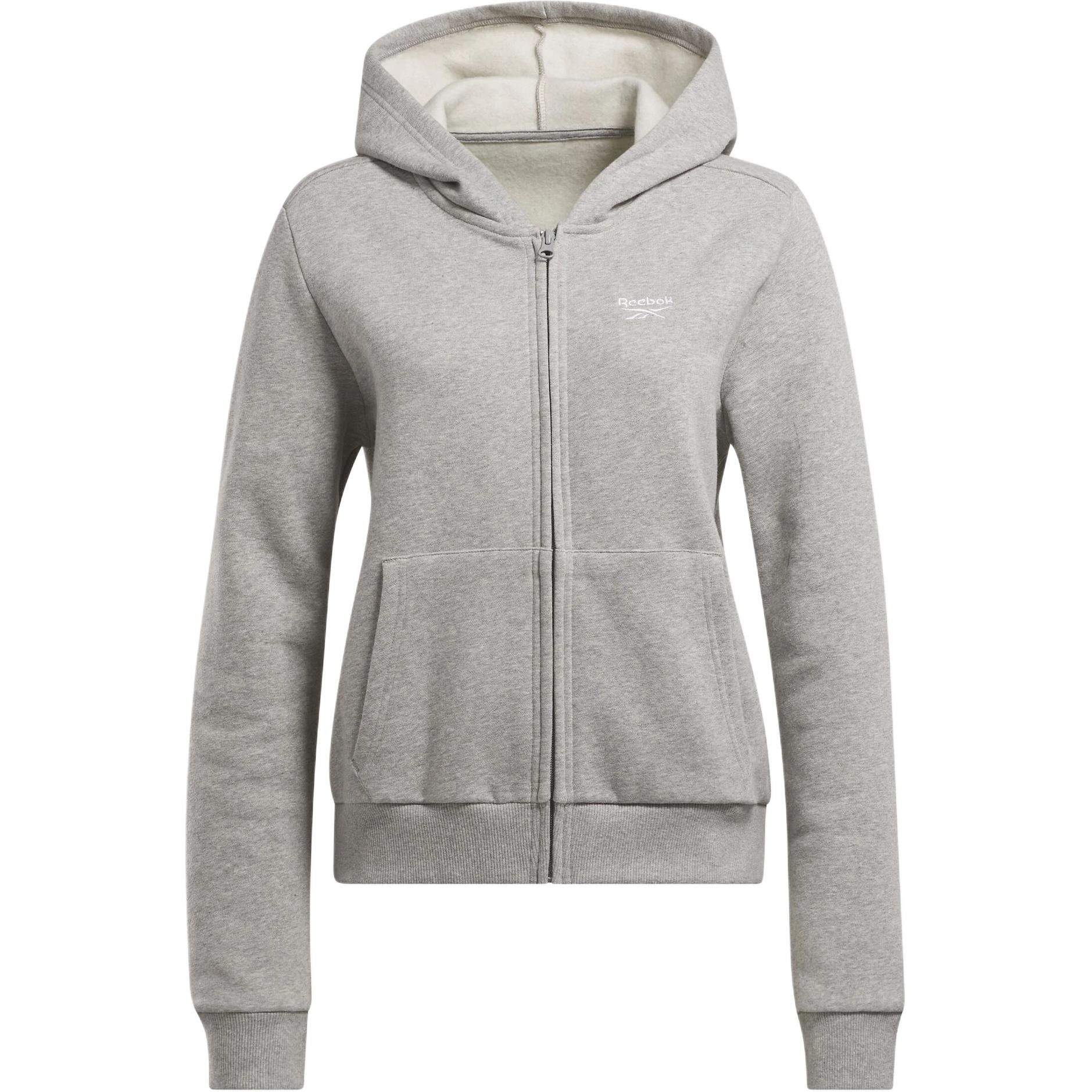 Reebok Identity Small Logo Sweatshirt Women's Medium Gray