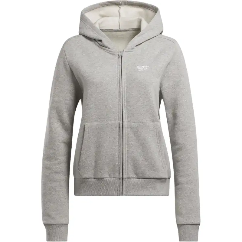 Reebok Identity Small Logo Sweatshirt Women's Medium Gray