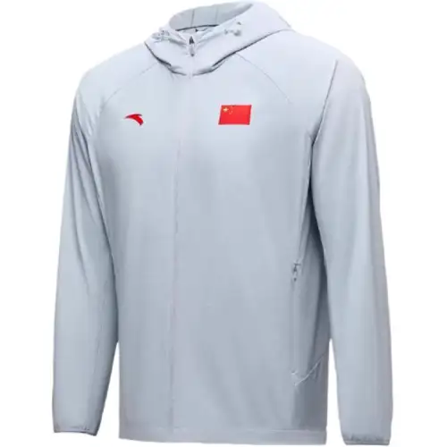 Anta Trench Coat Men's Refreshing Blue