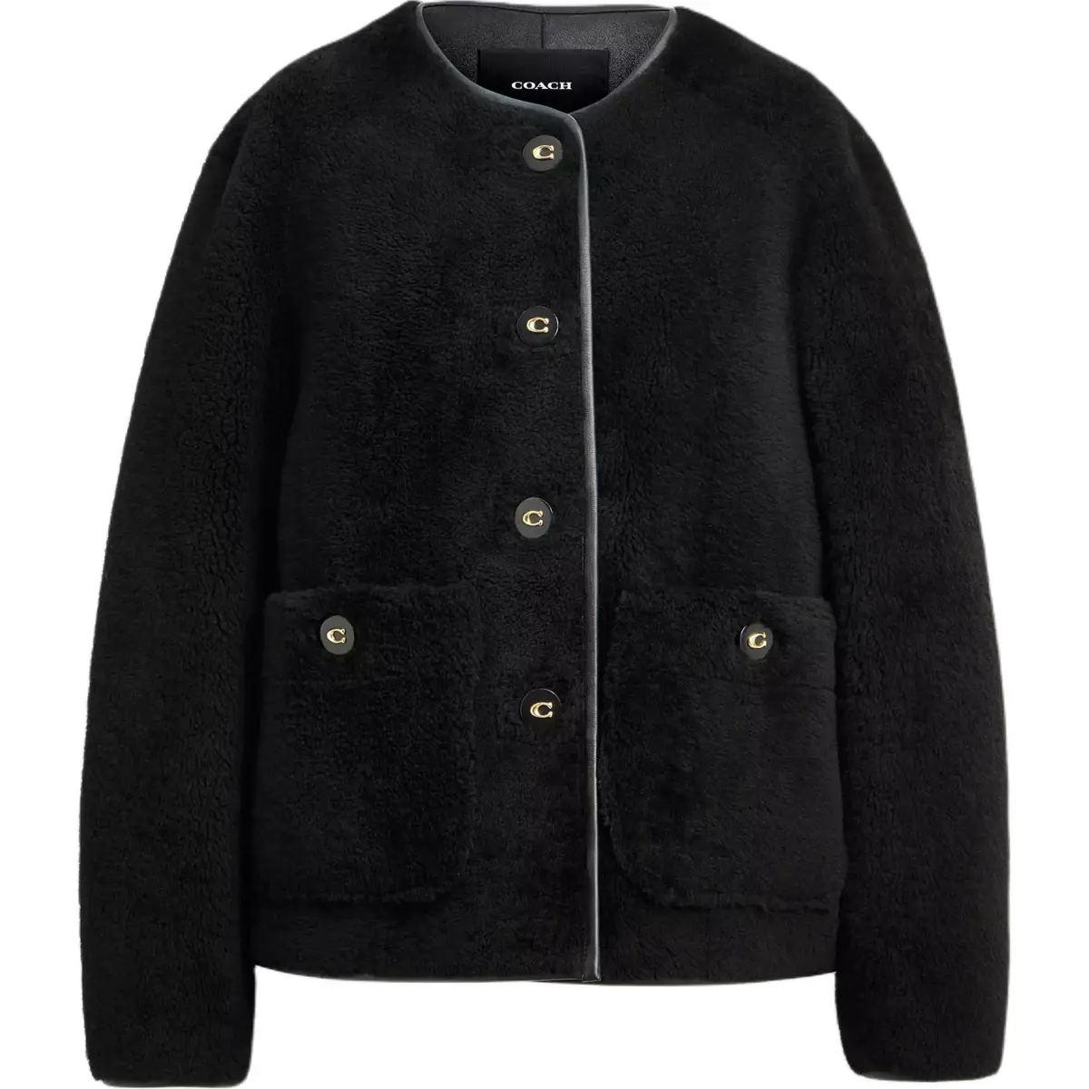 COACH Jackets & Coats Women's Black