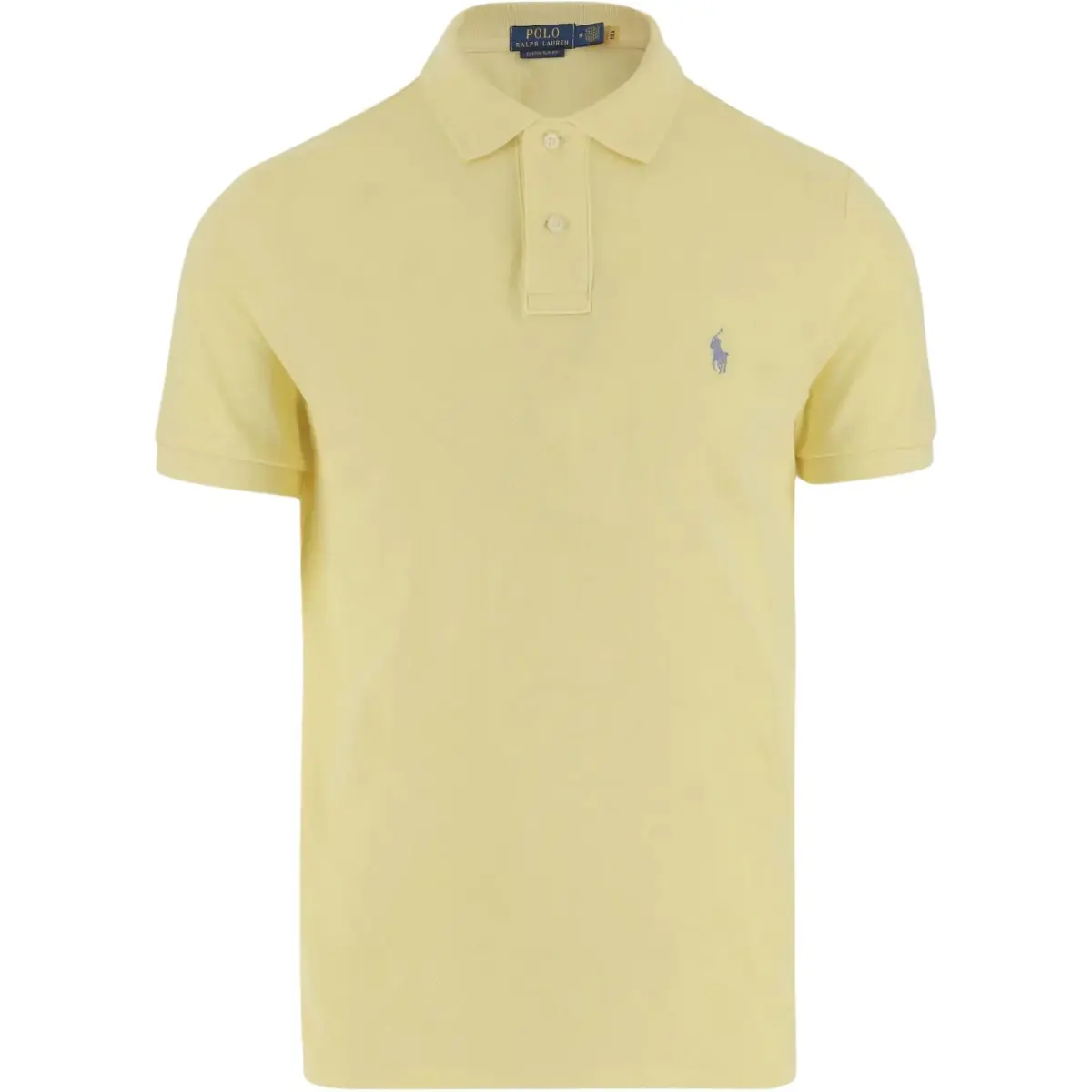 Polo Ralph Lauren Polo Shirt Custom Slim Fit Men's Yellow
