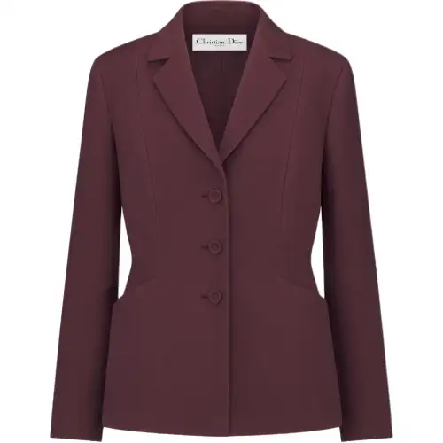 DIOR Jackets & Coats Women's Dark Purple