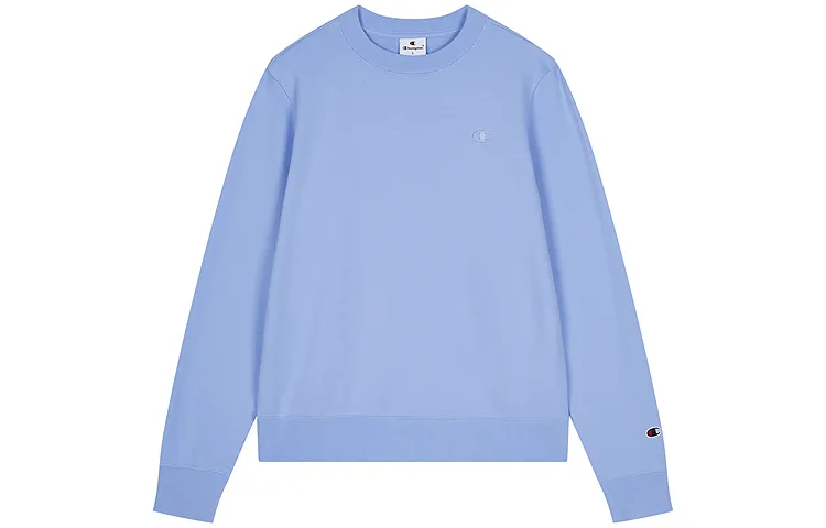 Champion Sweatshirt Europe Version Women's Blue