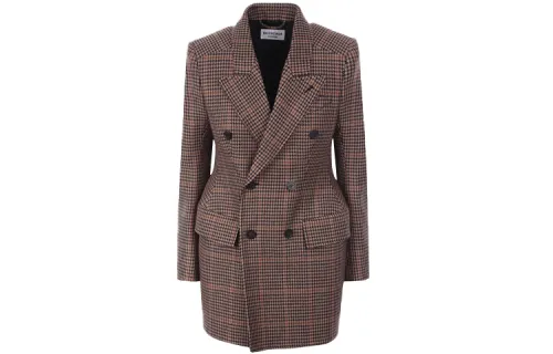 Balenciaga Business Suits Women's Brown Suit Collar Moderate Other