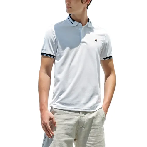 FILA Polo Shirt Men's Standard White