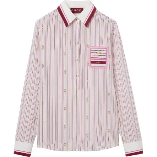 GUCCI Printed silk Shirt