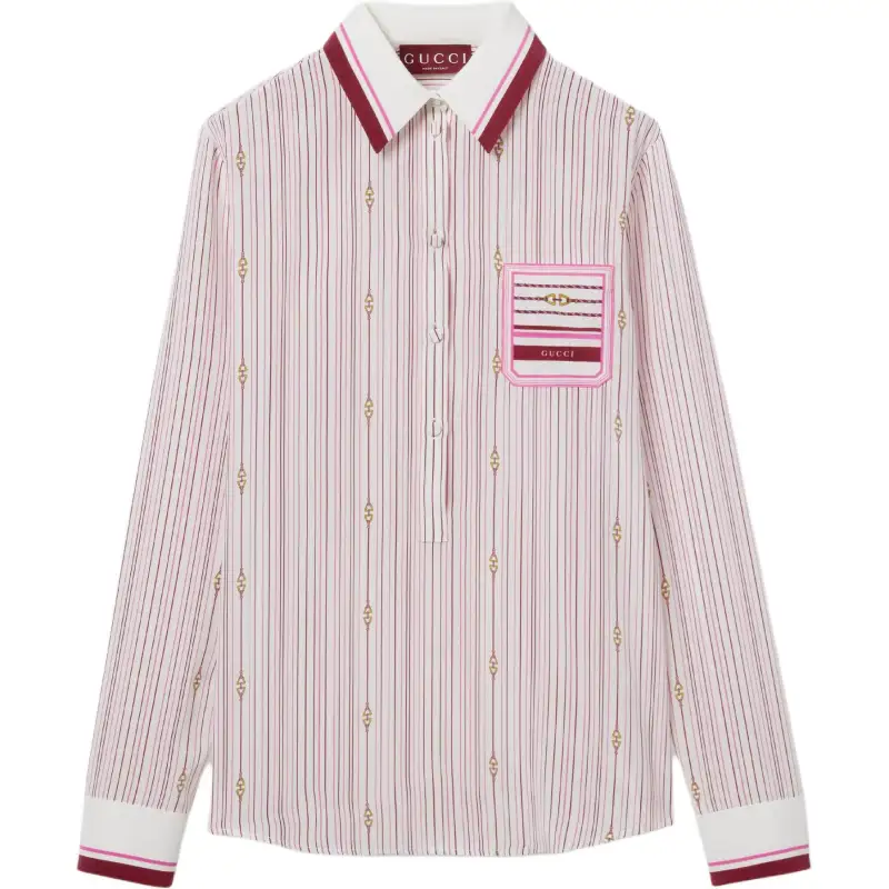 GUCCI Printed silk Shirt