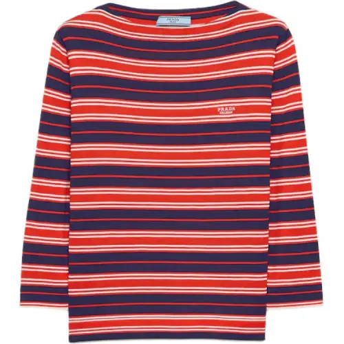 PRADA Striped T shirt
