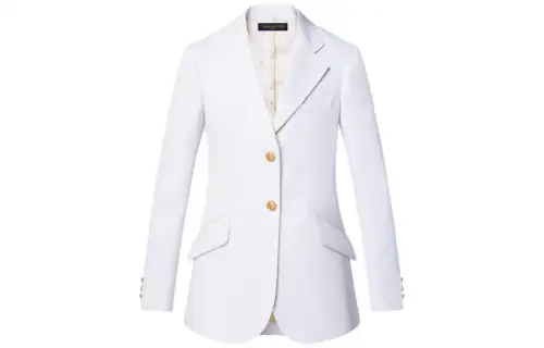 LOUIS VUITTON SS23 Business Suit Coat Women's White