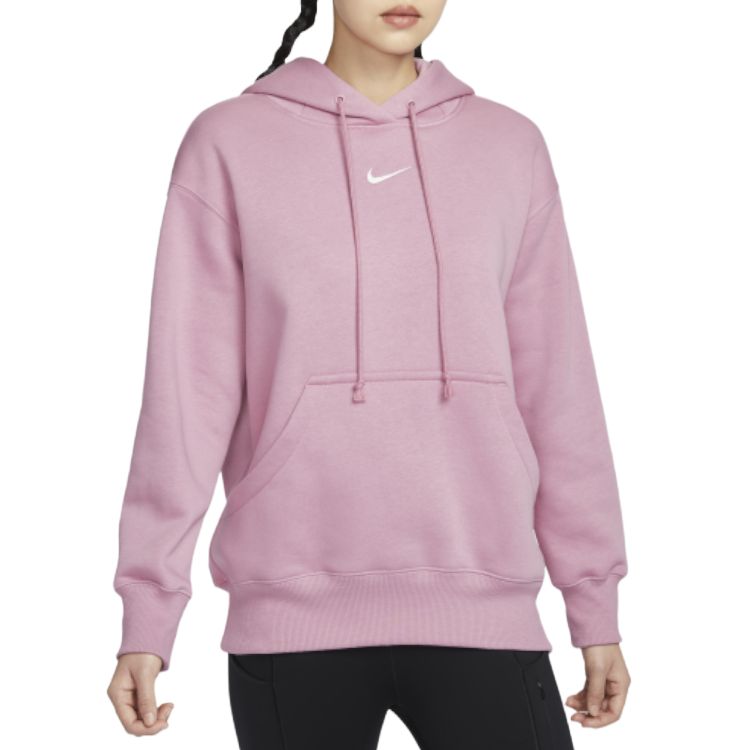 Женское худи Nike Sportswear Phoenix Fleece (розовое)